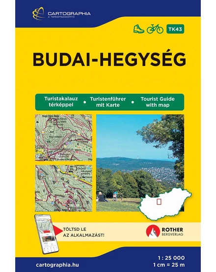 Cartographia Budai-hegység turistakalauza 9789636800307