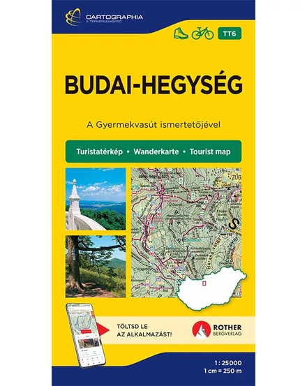 Cartographia Budai-hegység turistatérkép [6] 9789633538647