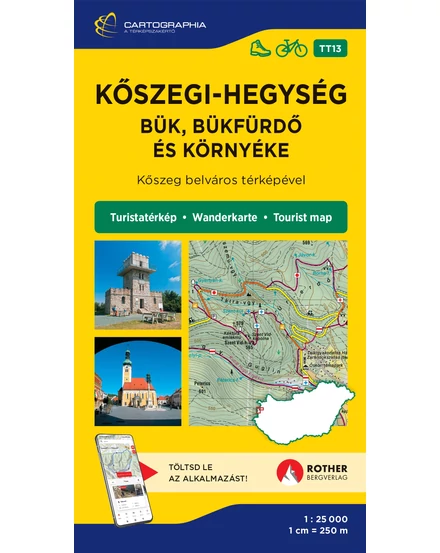 Cartographia DÉL-DUNÁNTÚL turistatérkép csomag: 4 db Cartographia turistatérkép  20% KEDVEZMÉNNYEL 