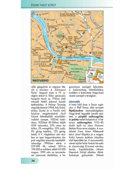 Erdély útikönyv Cartographia [GU 06]