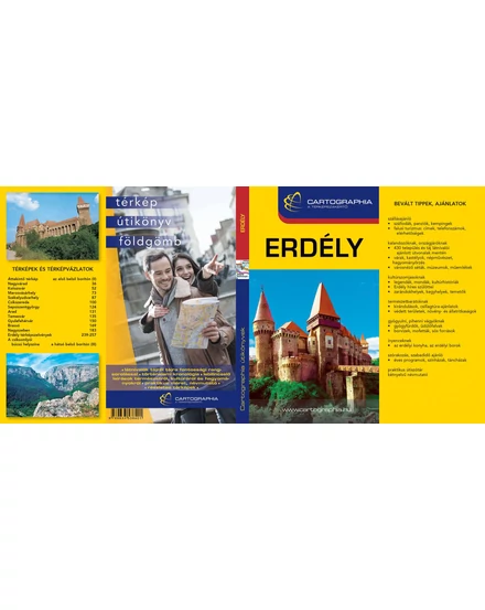 Erdély útikönyv Cartographia [GU 06]