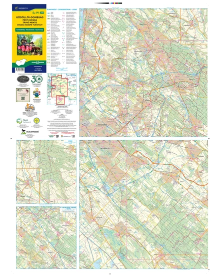 Cartographia Gödöllői-dombság turistatérkép 1:50 000 - Cartographia 9786155864223