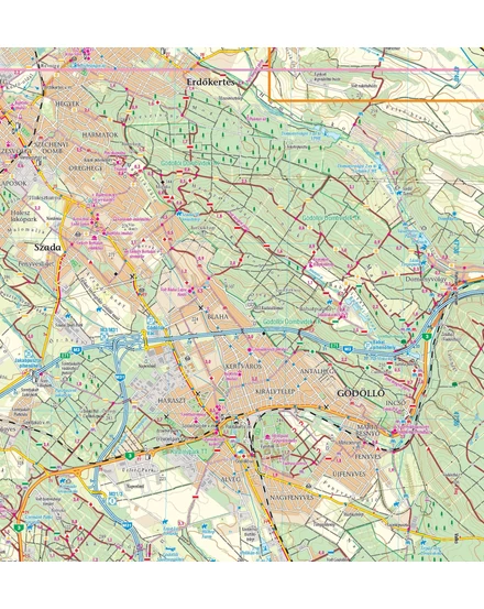 Cartographia Gödöllői-dombság turistatérkép 1:50 000 - Cartographia 9786155864223