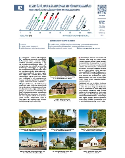 Kéktúra IV. turistatérkép szett (Alföld) – Szekszárd - Sátoraljaújhely
