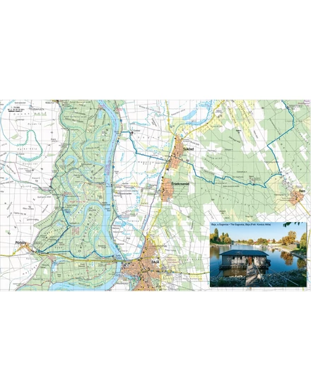 Kéktúra IV. turistatérkép szett (Alföld) – Szekszárd - Sátoraljaújhely
