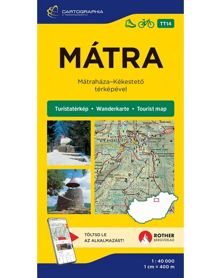 Cartographia Mátra turistatérkép [TT14] 9789636800215