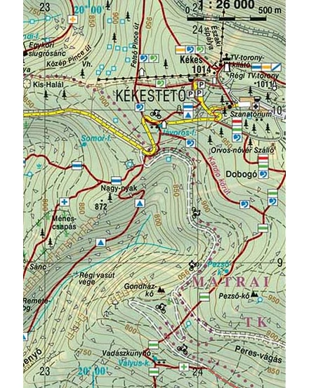 Mátra turistatérkép [TT14]