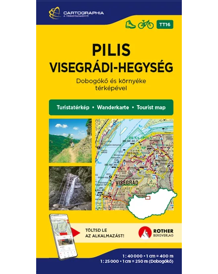 Cartographia Pilis–Visegrádi-hegység turistatérkép [16] 9789633526637