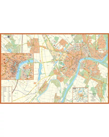 Szeged várostérkép (vármegye térképpel) [VT 22] Cartographia
