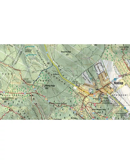 Velencei-hegység, Velencei-tó turistatérkép [TT19]