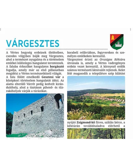 Vértes turistatérkép [TT20]