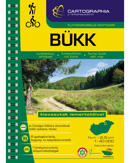 Cartographia Bükk turistakalauz 9789633538449