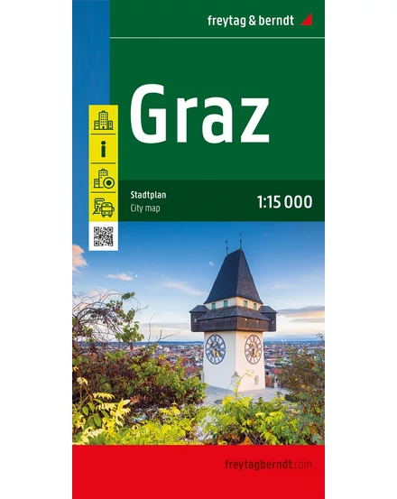 Cartographia-Graz várostérkép-Freytag-9783707919677