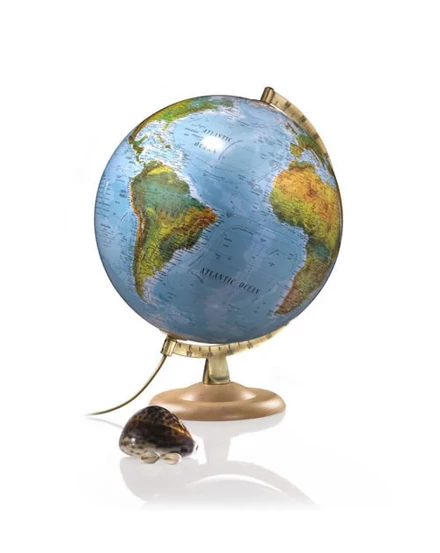 Cartographia Földgömb 30 cm - világító, duó, fatalpas 5708017002875
