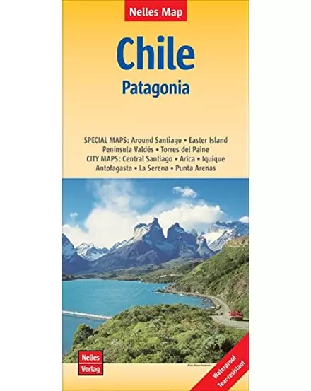 Cartographia Chile, Patagónia térkép 9783865746139