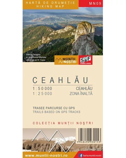 Cartographia Csalhó-hegység turistatérkép MN09 -  Schubert & Franzke 9786069380697