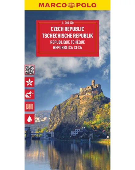 Cartographia Csehország térkép - Marco Polo 9783575017703