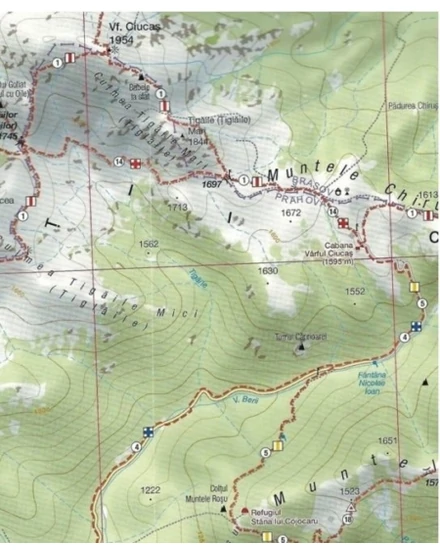 Cartographia - Csukás-hegység turistatérkép MN04 
