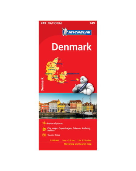 Cartographia  - Dánia térkép - 0749 Michelin