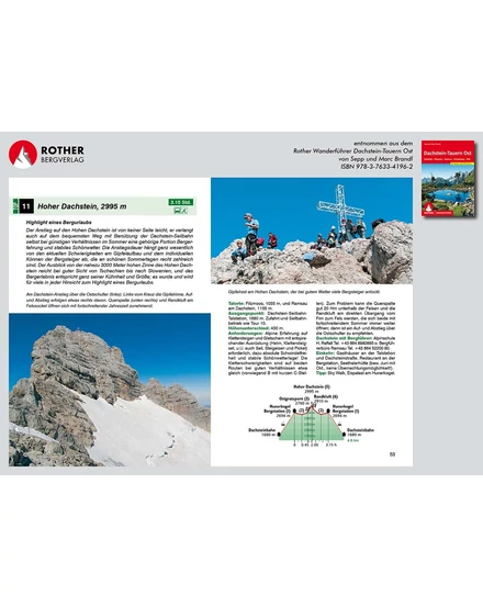Cartographia Dachstein - Tauern Ost Rother túrakalauz RO 4196 (német) - 9783763341962