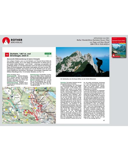 Cartographia Dachstein - Tauern West Rother túrakalauz RO 4022 (német) - 9783763340224