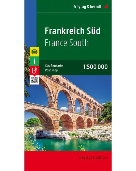 Cartographia Franciaország - Dél térkép (Freytag) 9783707905816