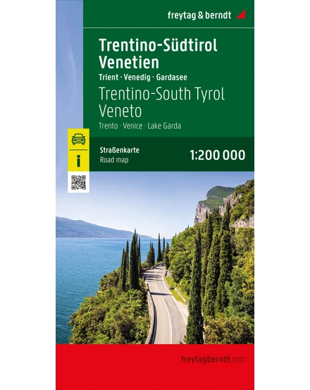 Cartographia Dél-Tirol / Trentino térkép (Freytag) 9783707921205