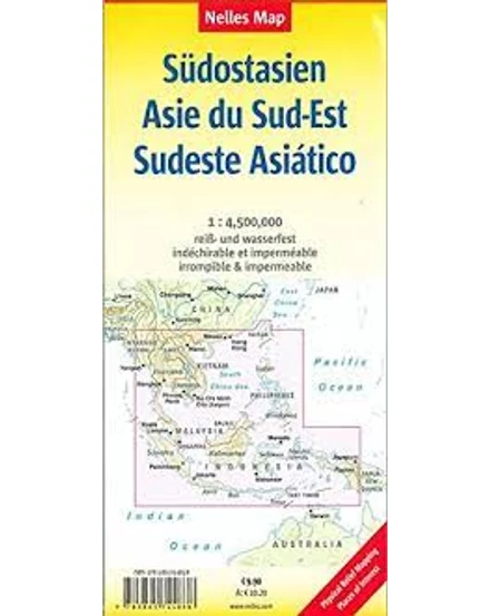 Cartographia - Délkelet-Ázsia térkép - 9783865744838