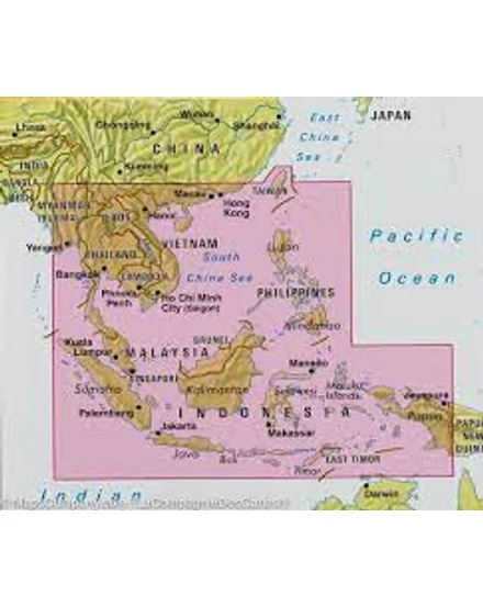Cartographia - Délkelet-Ázsia térkép - 9783865744838