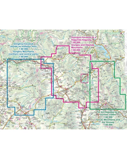 Cartographia Görgényi-havasok turistatérkép 9786155397066