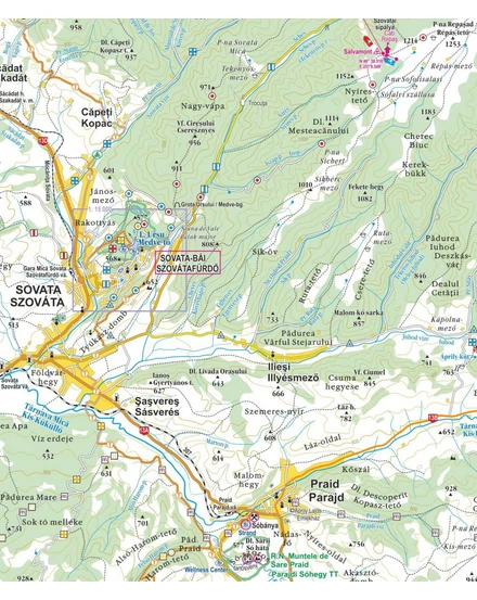 Cartographia Görgényi-havasok turistatérkép 9786155397066