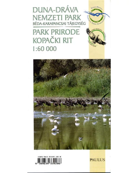 Cartographia Duna-Dráva Nemzeti Park térkép 9789639339286