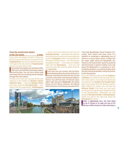 Cartographia Duna kerékpáros kalauz 3. Bécs - Budapest (angol) - Esterbauer-9783711100719