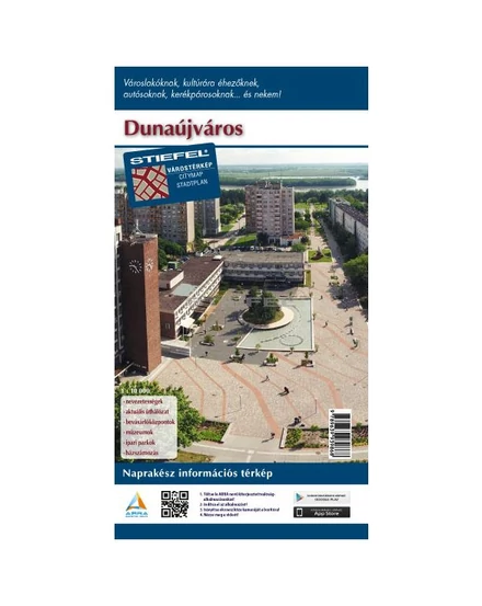 Cartographia Dunaújváros várostérkép - Stiefel 9789639939868