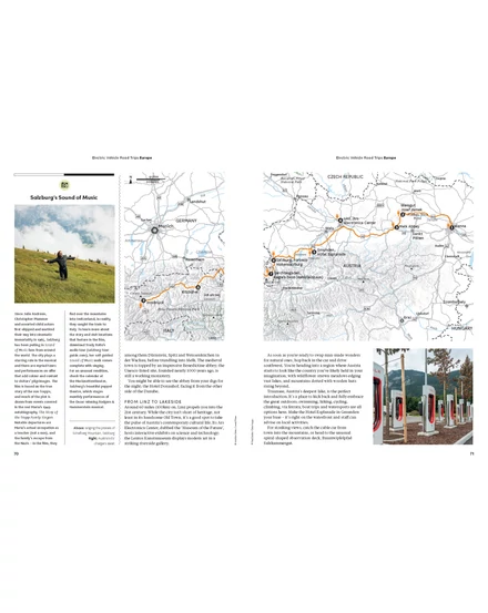 Cartographia Elektromos autós túrák Európában Lonely Planet (angol)-9781838699949