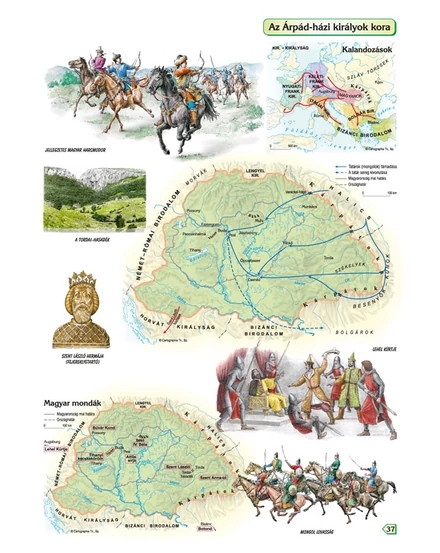 Cartographia Első atlaszom 3-6. évfolyam (CR-0102) 9789632625423