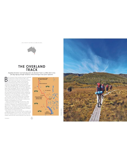 Cartographia Epic Hikes of Australia & New Zealand -9781838695088