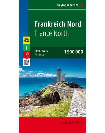 Cartographia Franciaország - Észak térkép (Freytag) 9783707905809