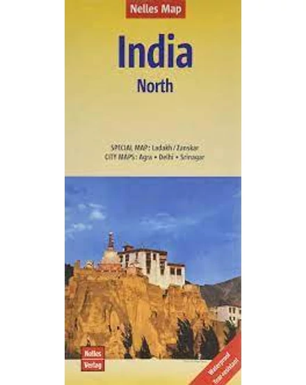 Cartographia - Észak-India térkép - 9783865745019