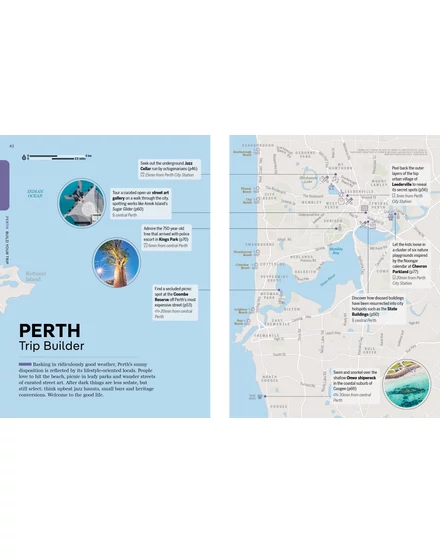 Cartographia-Ausztrália nyugati partvidéke (Experience) képes útikönyv Lonely Planet-9781838695644