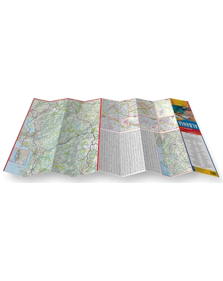 Cartographia - Albánia Comfort térkép - 9788383550107
