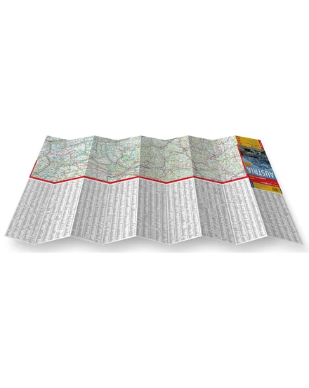 Cartographia-Ausztria Comfort térkép- Expressmap-9788383554693