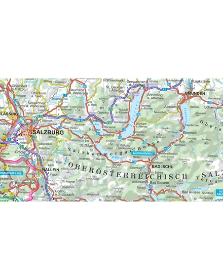 Cartographia-Ausztria Comfort térkép- Expressmap-9788383554693