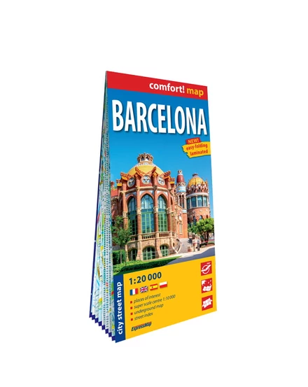 Cartographia Barcelona Comfort térkép-ExpressMap-9788383553863