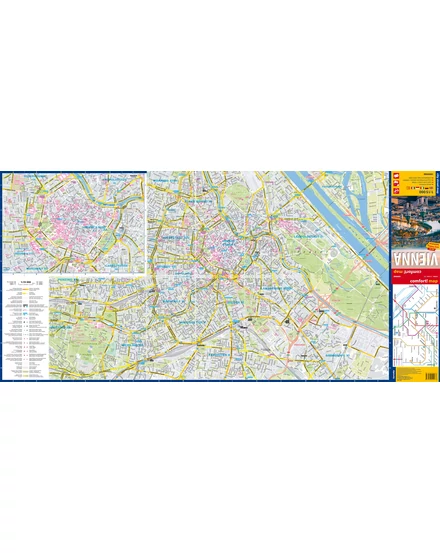 Cartographia Bécs Comfort térkép - Expressmap 9788383554273