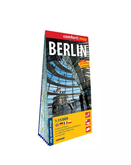 Cartographia Berlin várostérkép (laminált) 9788383550640