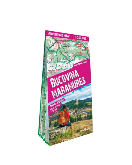 Cartographia Bukovina, Máramaros Comfort térkép 9788361155836