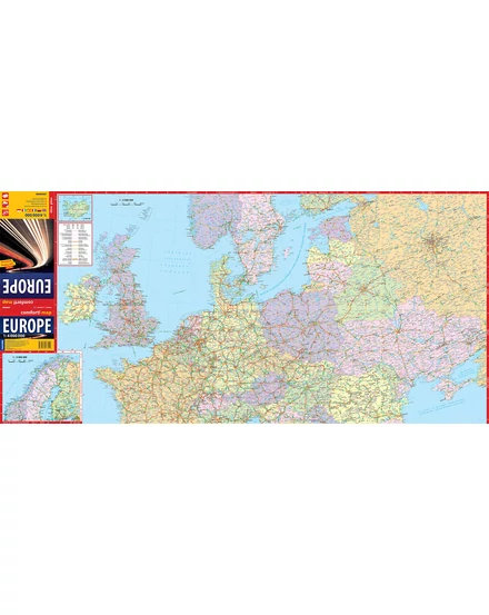 Cartographia - Európa Comfort térkép - 9788381908467