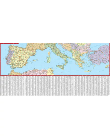 Cartographia - Európa Comfort térkép - 9788381908467
