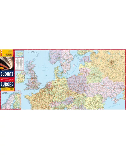 Cartographia - Európa Comfort térkép - 9788383553559